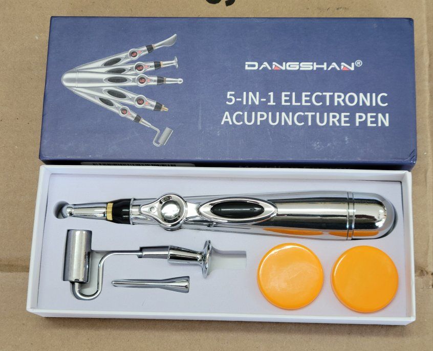 DANGSHAN 5-in-1 Electronic Acupuncture Pen Meridian Energy Massager
