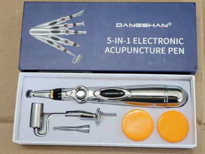 DANGSHAN 5-in-1 Electronic Acupuncture Pen Meridian Energy Massager