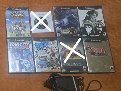 Nintendo Gamecube game bundle including PokeMon Xd! Trades considered!