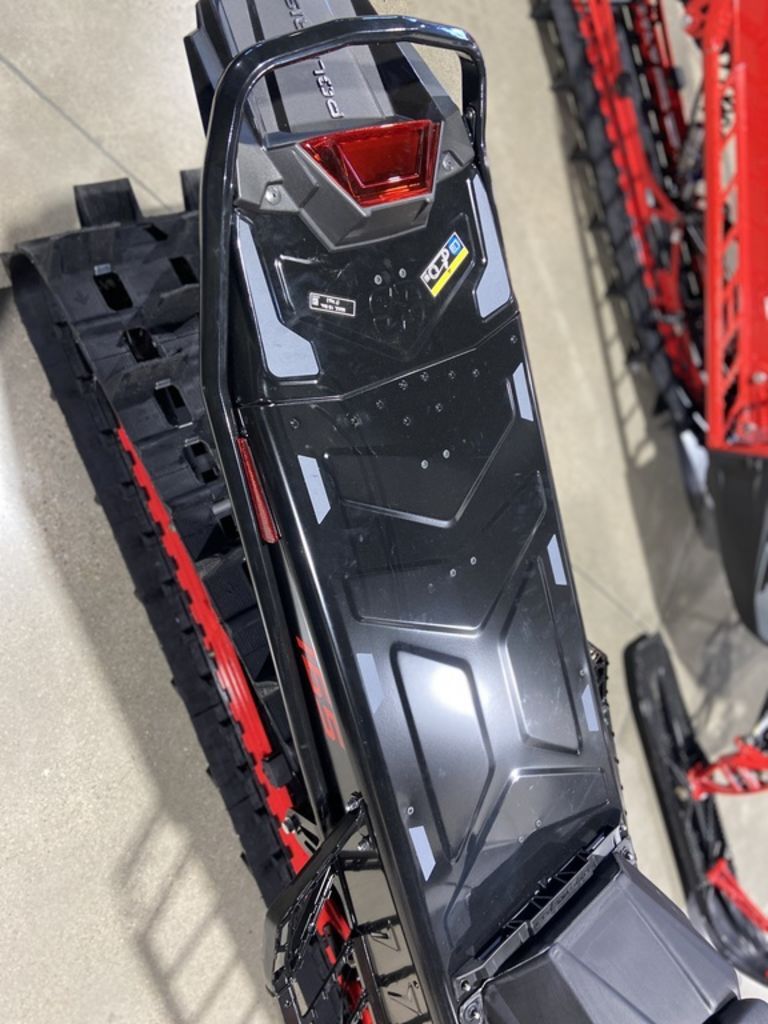 2025 Polaris® 9R PRO RMK 155 Storm Gray / Indy Red