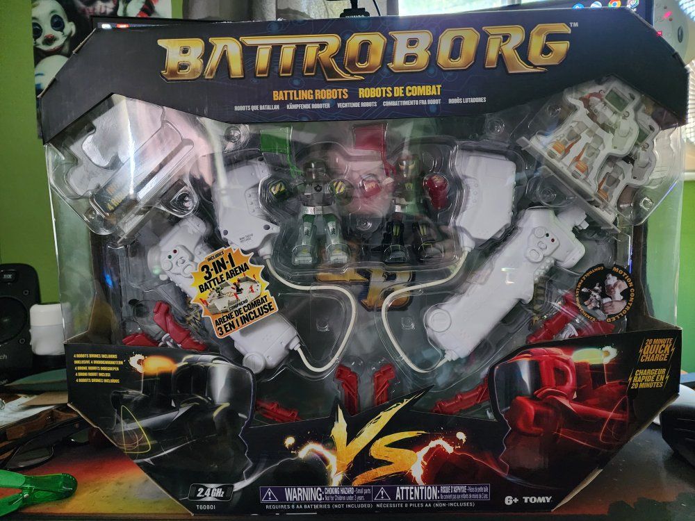 BattroBorg robot arena fighting