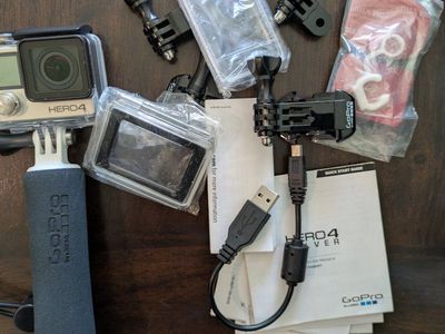 GoPro Hero 4 barely used with accessories