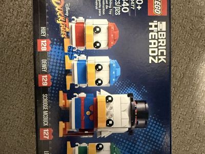 LEGO BrickHeadz Disney DuckTales Huey Dewey Louie Scrooge McDuck 40477 Building Toy Set