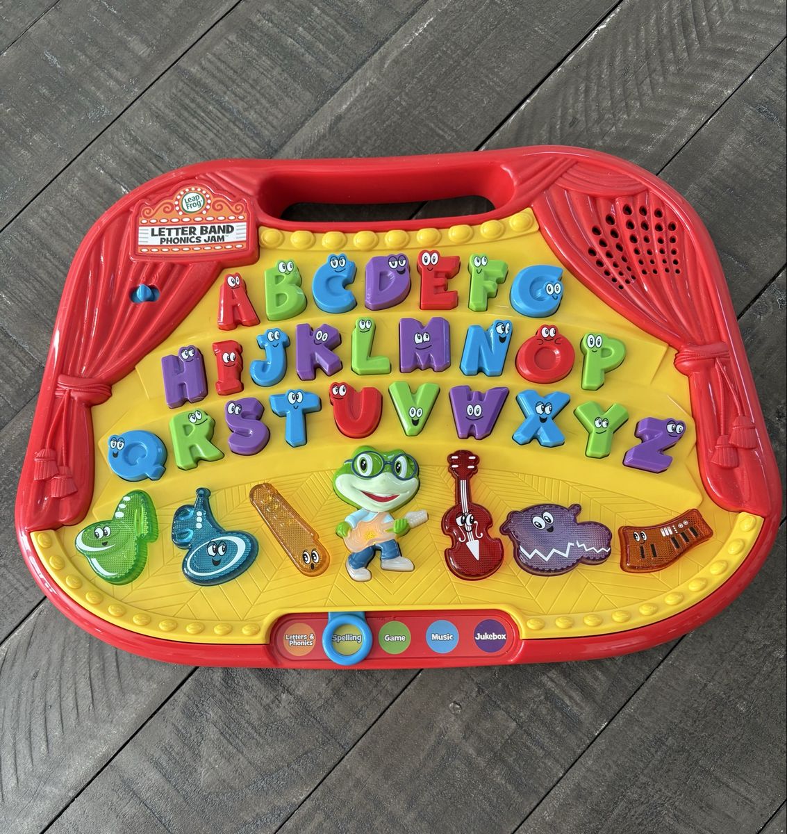 LeapFrog Letter Band Phonics Jam Alphabet & Musical Learning Toy