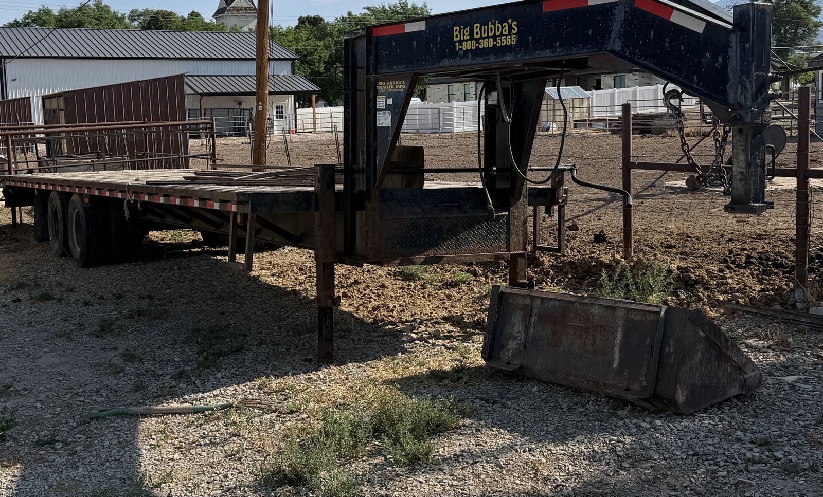 30' Big Bubba Gooseneck Trailer 