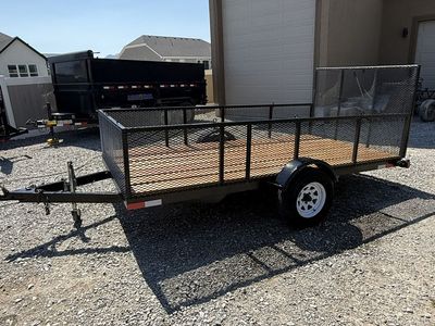 6'x12' Utility Trailer - Home-Built, New Deck, Lights, & Paint