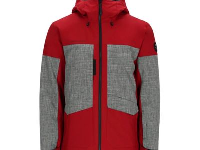 Obermeyer Mens Grommet Jacket - Rustic Red