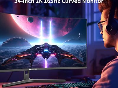 34" SANSUI Gaming Monitor 165 Hz