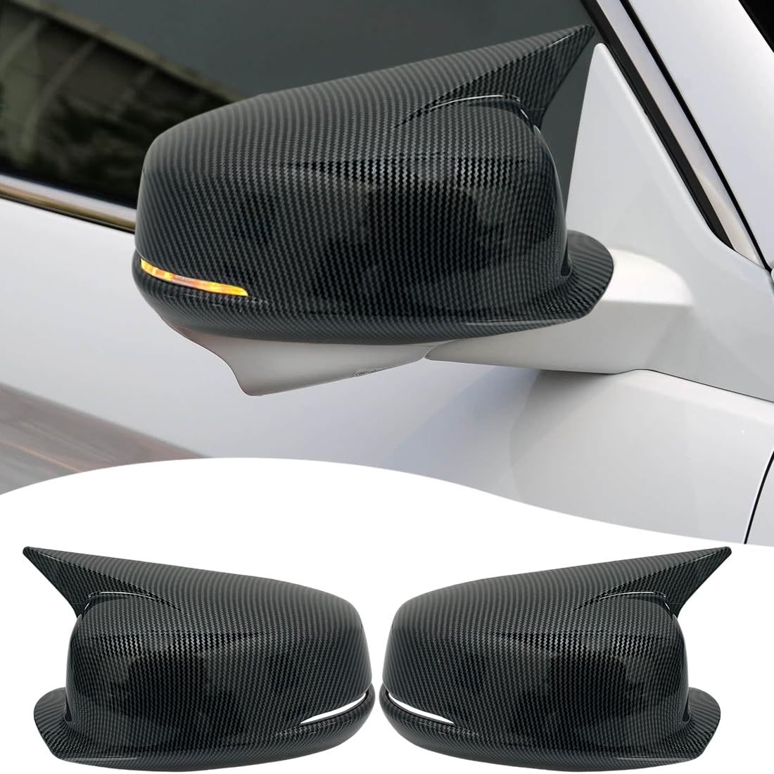 2013-2017 Honda Accord Carbon Fiber Side Mirror 
