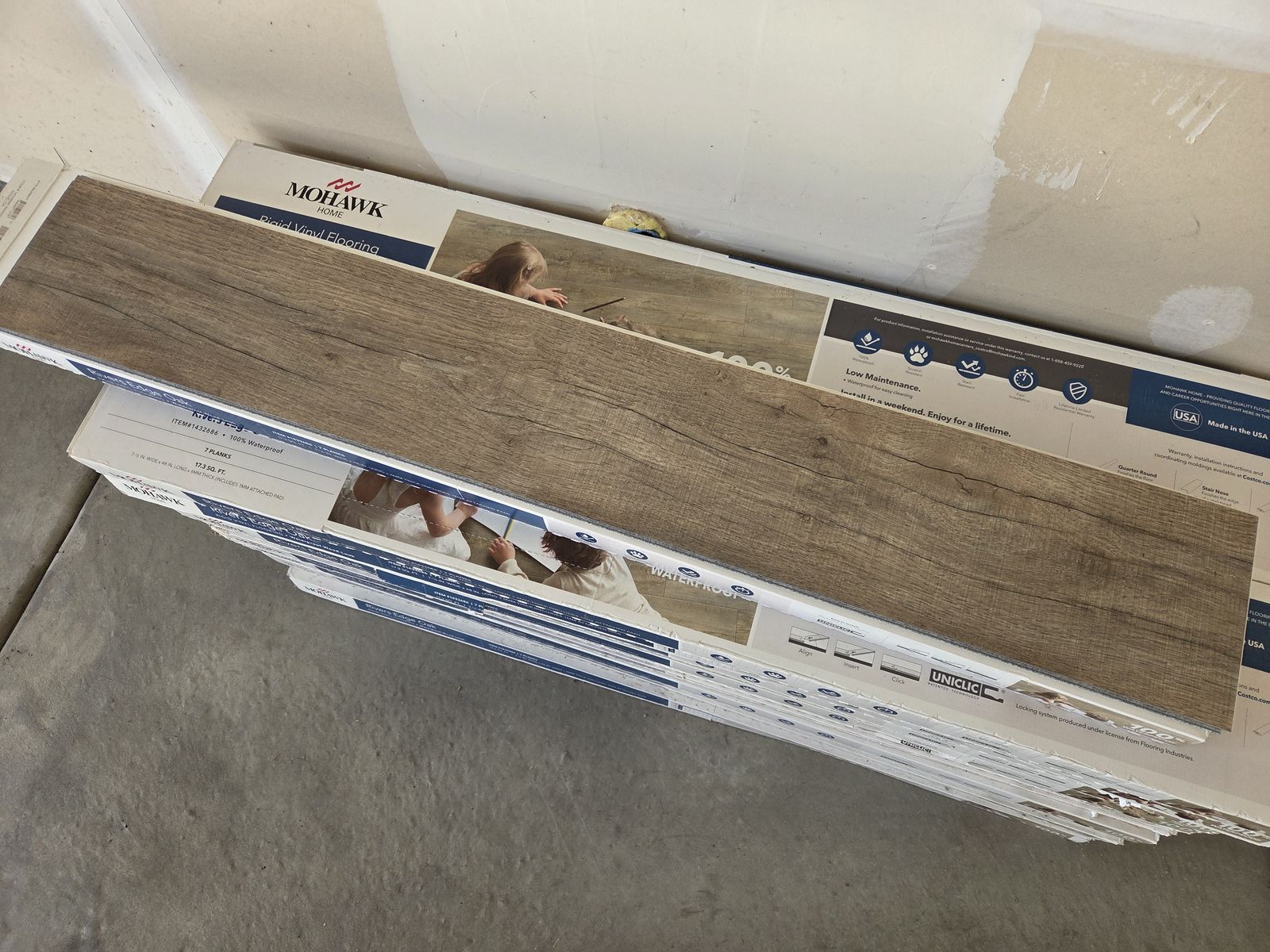 New Mohawk Vinyl Flooring