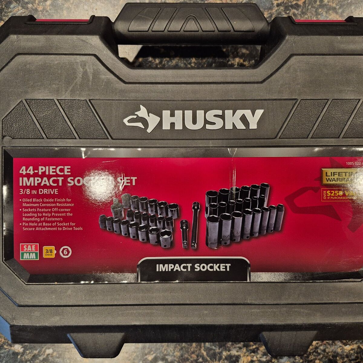 Husky 3/8 Drive Impact Socket Set