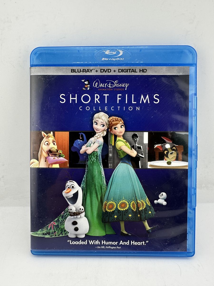 Disney Short Films Collection Blu-ray DVD Digital HD Frozen Pixar Shorts