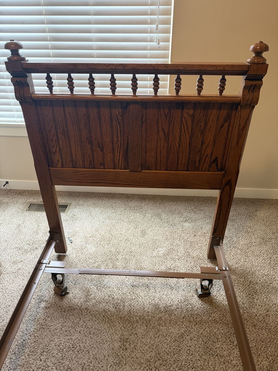 Twin Bed Headboard and Matching Dresser