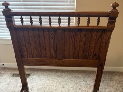 Twin Bed Headboard and Matching Dresser