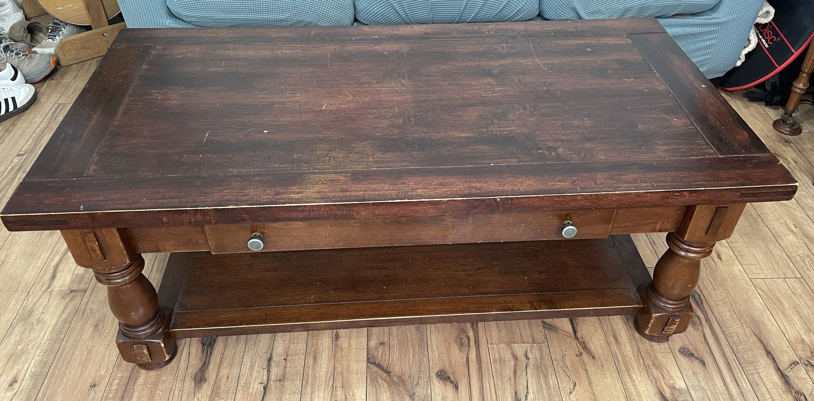 Dark Wood Codfee Table