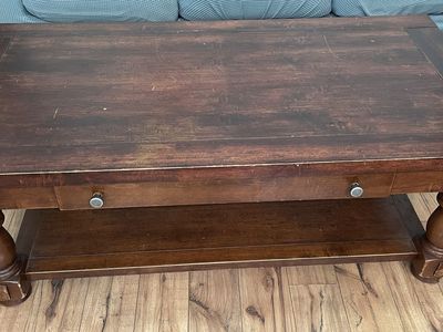 Dark Wood Codfee Table