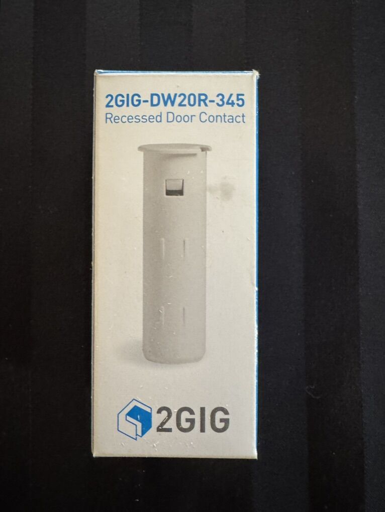 NEW 2GIG-DW20R-345 Recessed Door Contact (VIVINT)