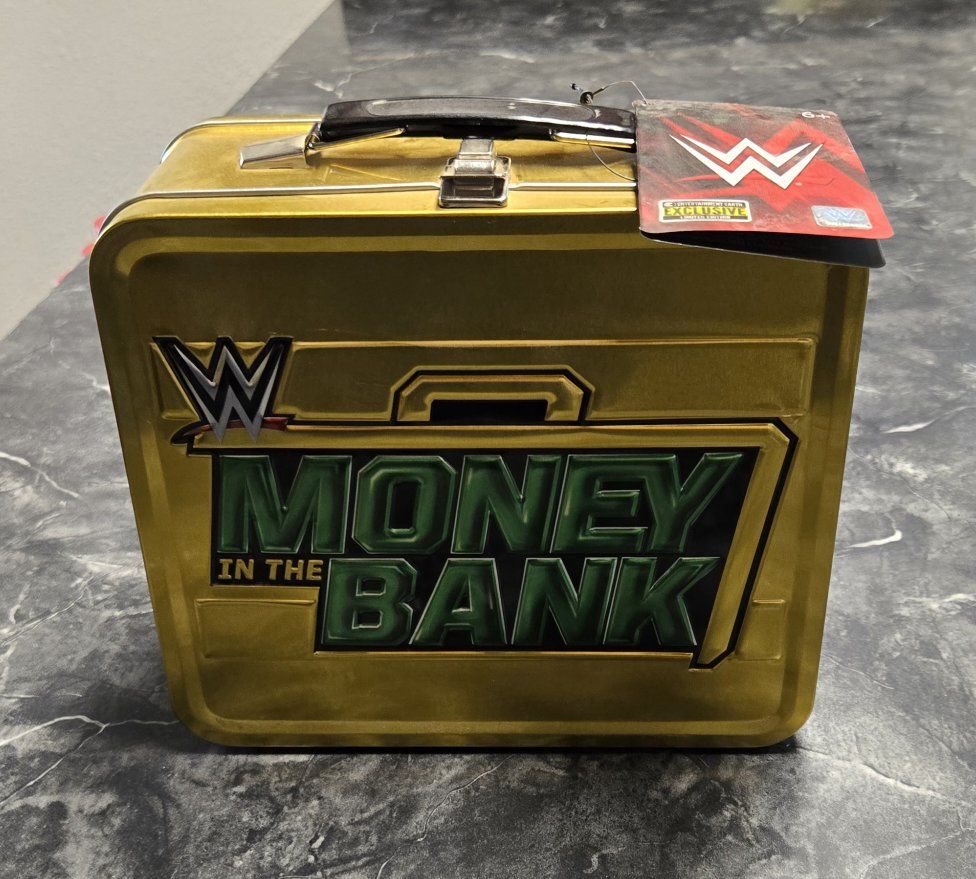 Money in the Bank tin Lunch Box