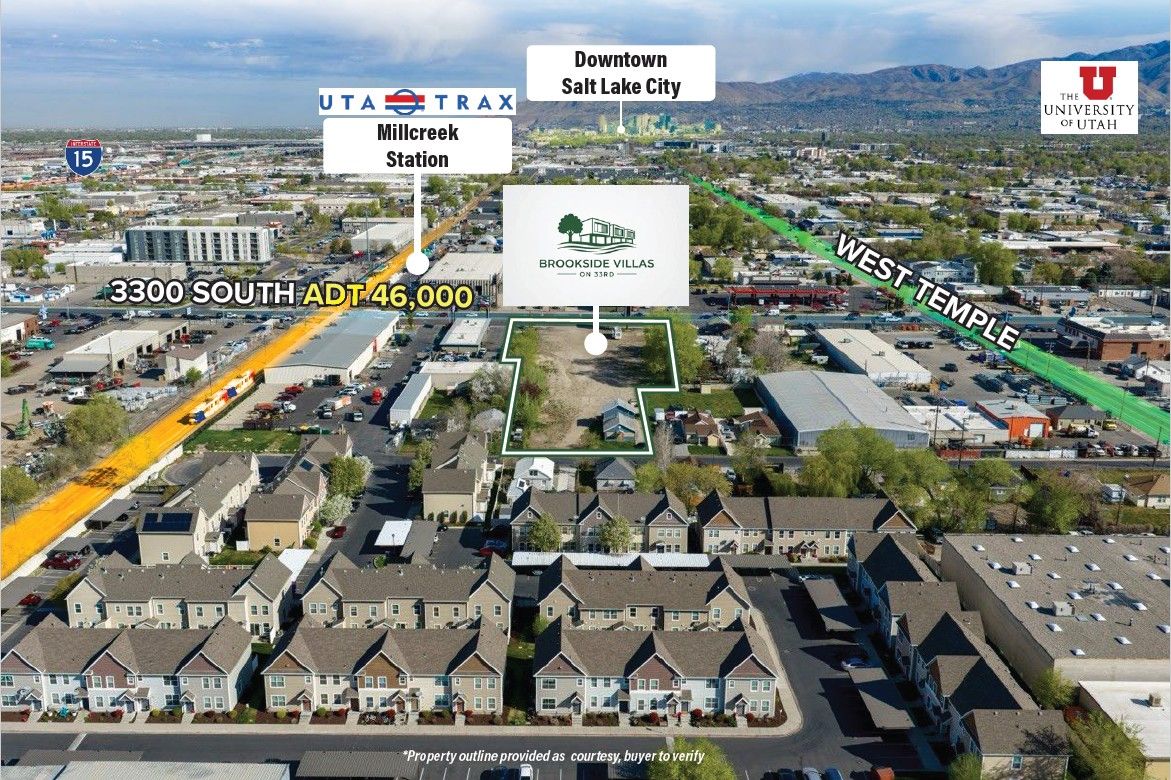 Brookside Villas on 33rd - 1.57 AC - South Salt Lake, UT
