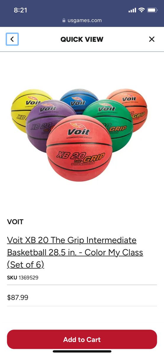 Set Of 4 Basketballs, 28.5 Inch, Intermediate, New