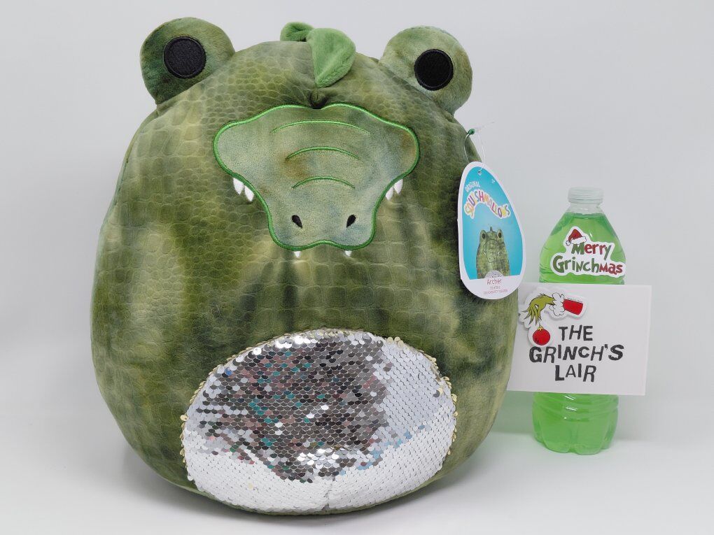 NWT Squishmallows Archer the Alligator