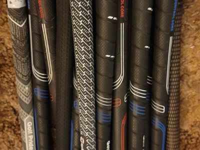 17 Various Standard Golf Grips