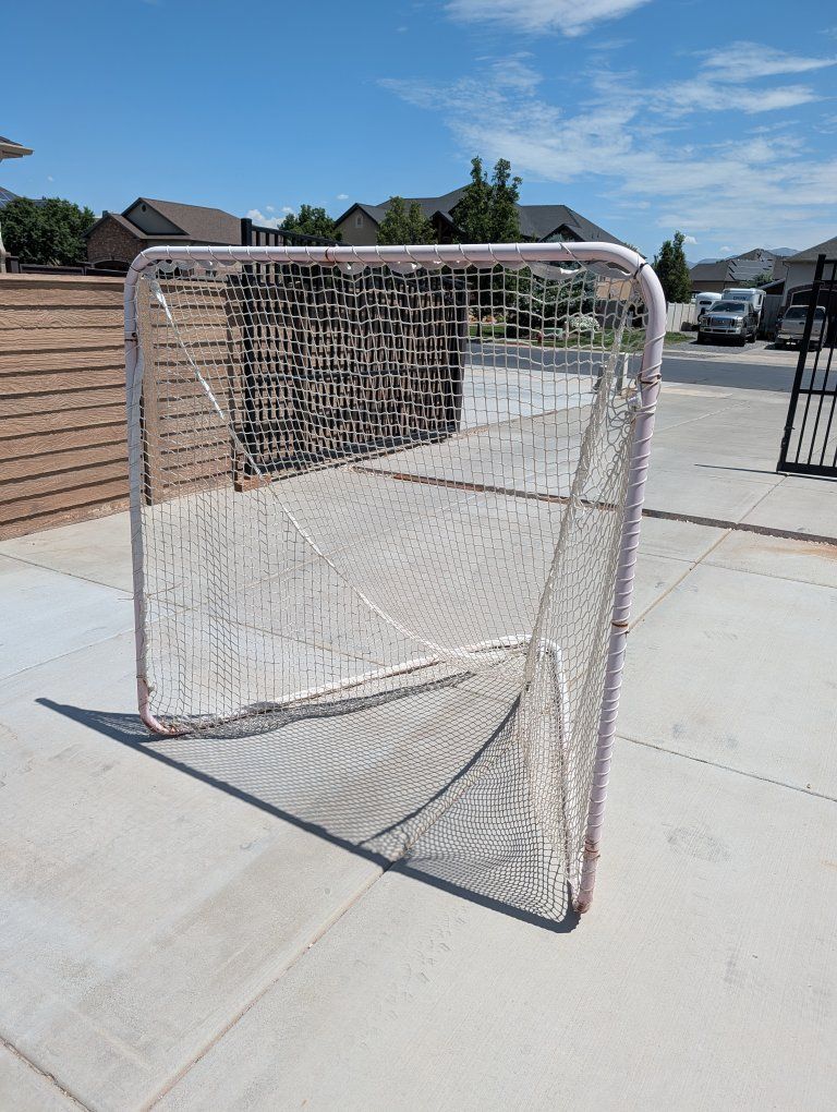 Full-Size Lacrosse Goal - Sturdy Frame & Net for Practice or Games