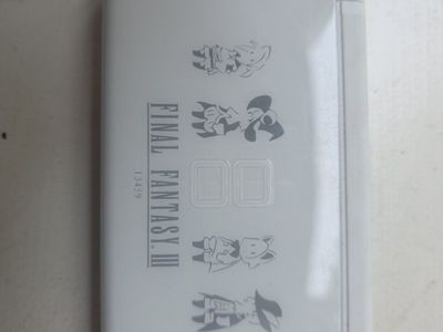 Limited Edition Final Fantasy III Nintendo DS Lite - Crystal White