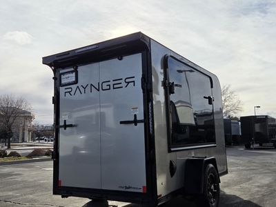 5x10 Mini/Light/Small Toy Hauler Travel Trailer Enclosed Cargo Raynger 2026