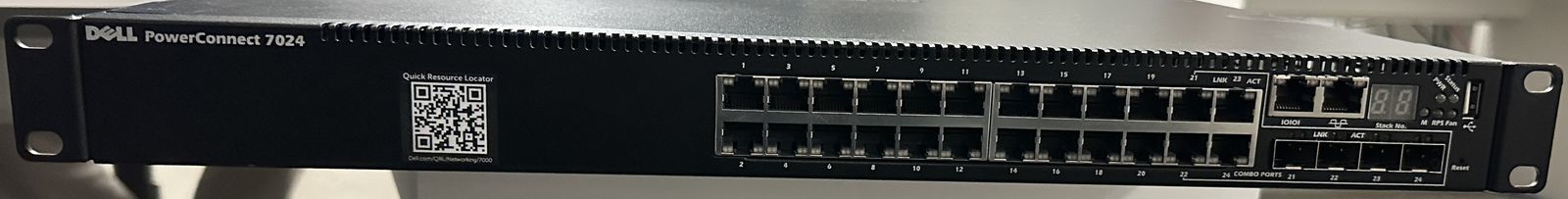 Dell PowerConnect 7024 - 24 Port - Gigabit Layer 3 Managed Network Switch - $40 OBO