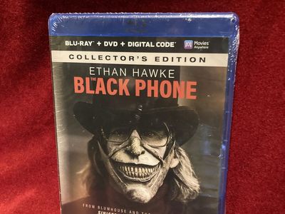 Black Phone Blu Ray & DVD New Horror Mystery