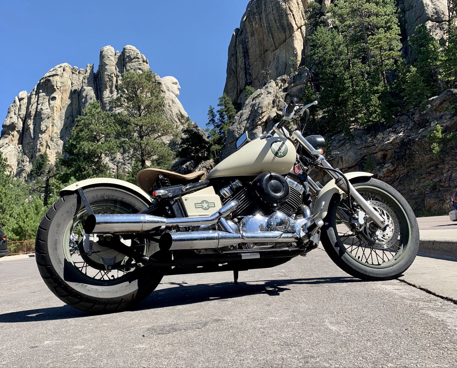 Yamaha 650 V-star Custom Bobber