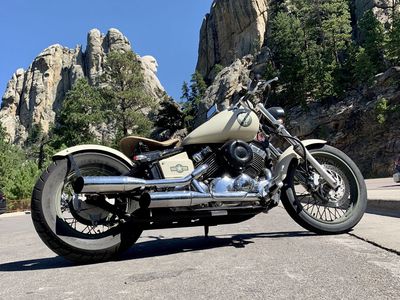 Yamaha 650 V-star Custom Bobber