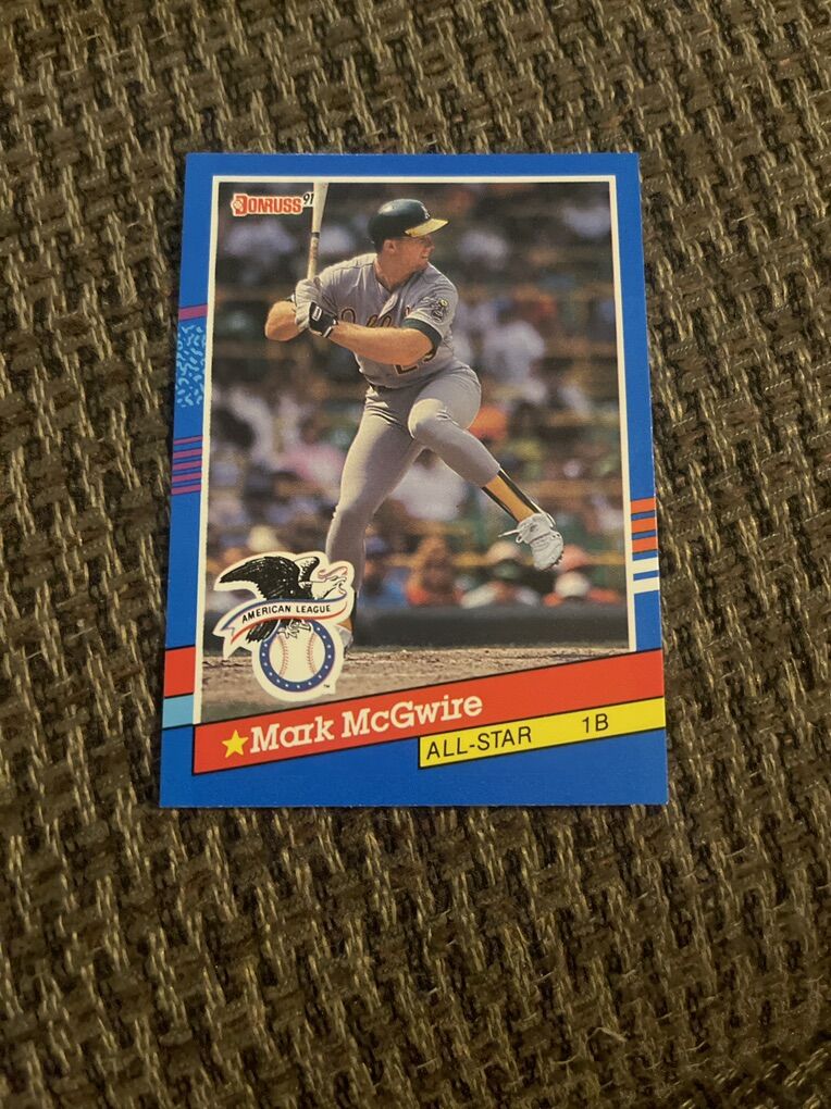 1991 Mark McGwire Donruss Baseball Card