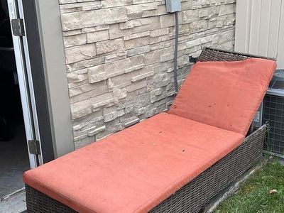 Outdoor furniture chaise