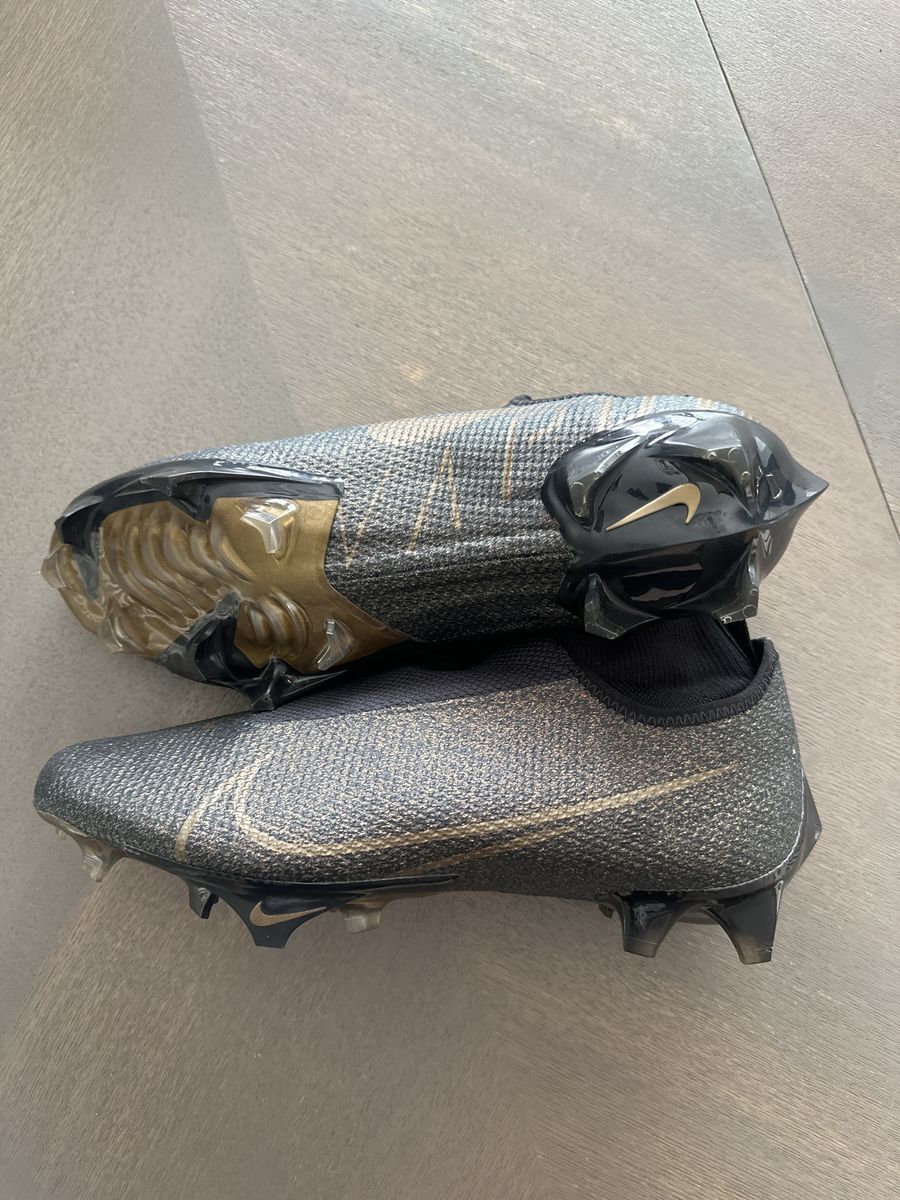 Nike Vapor 360 Pro Men's Football Cleats Black Gold - Size 9.5