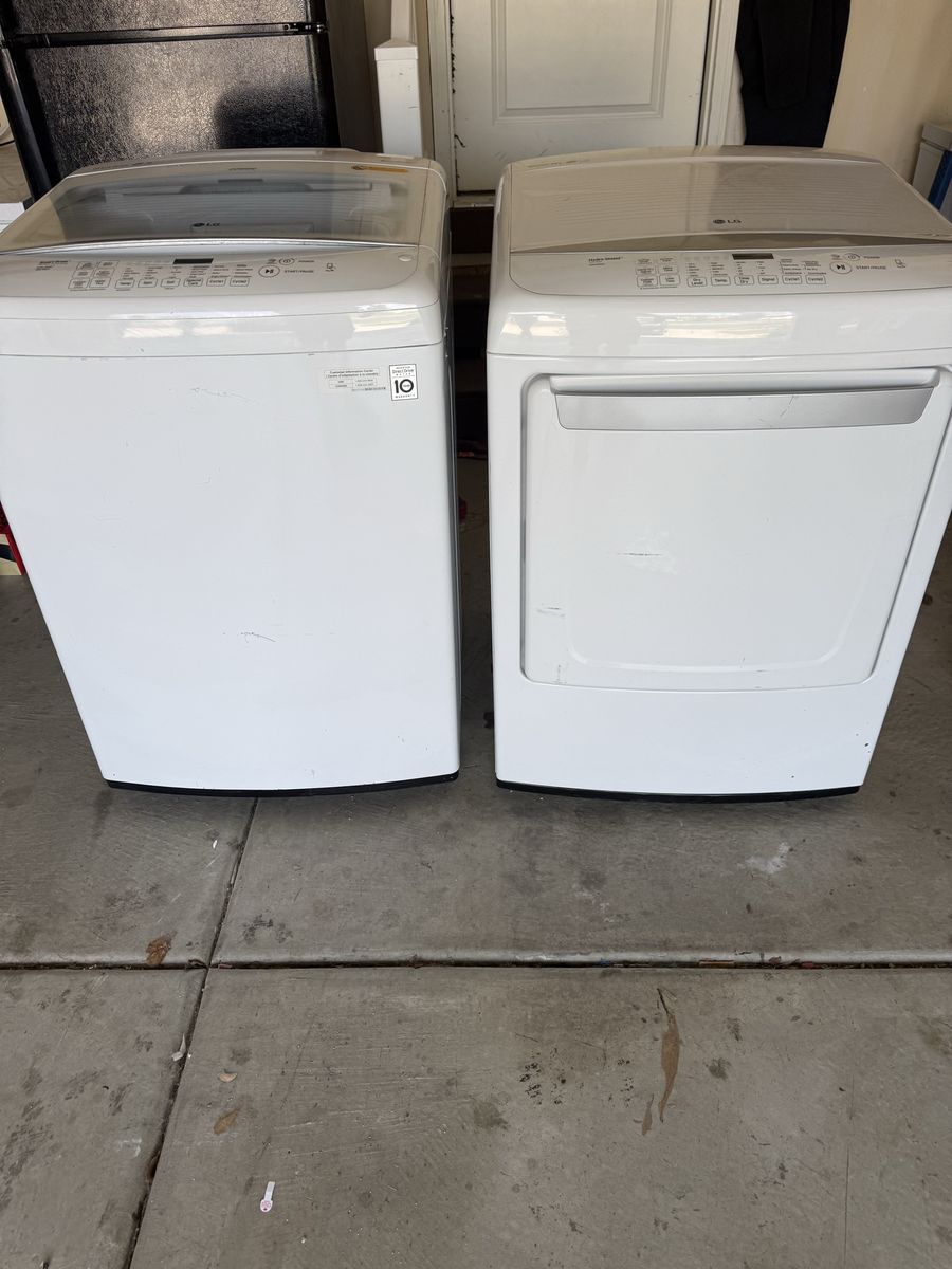 LG Washer and Dryer