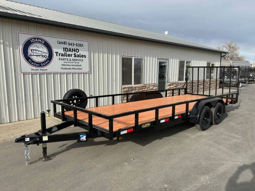2026 Big Bubba's Trailers 83'x20' 5' Tandem Utility Trailer 7K - Pkg 3