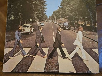 The Beatles Abbey Road Vinyl Record SO-383 Stereo LP - Iconic Rock Album