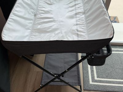 Baby Changing Station Folding Diaper Changing Table with Storage and Ruler - Excellent Condition