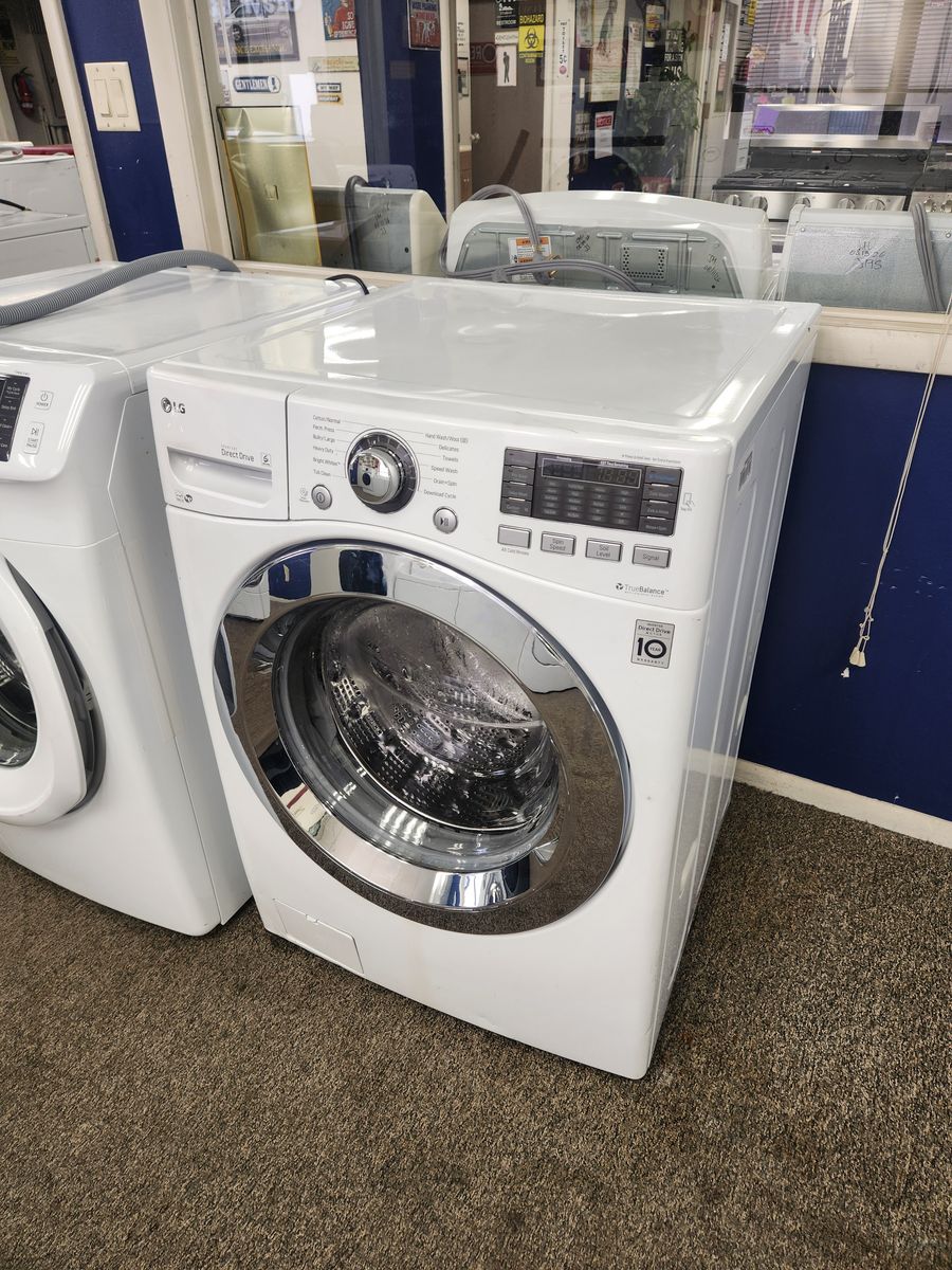 LG Direct Drive Front Load Washer White