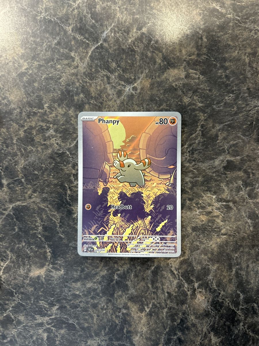 Pokemon Phanpy full art