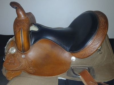 High Horse by Circle Y Western Saddle - Used Leather Trail Saddle