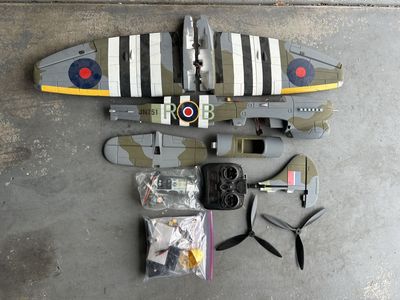 Dynam Hawker Tempest V2 4S RC Warbird Plane 1250mm 49" Wingspan