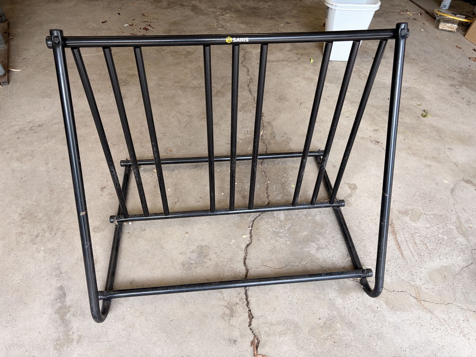 Black Bike Parking Rack