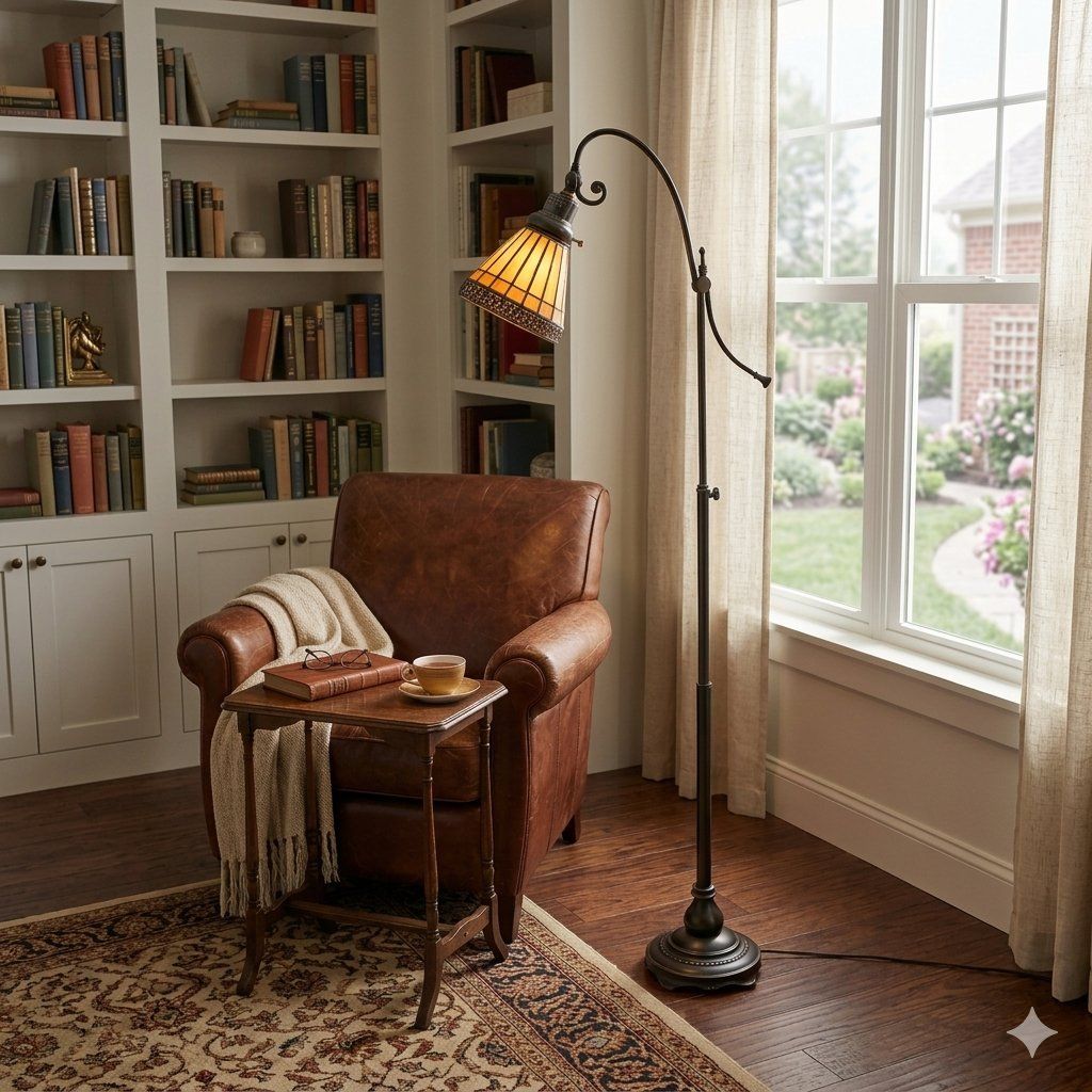 Tiffany Style Floor Lamp