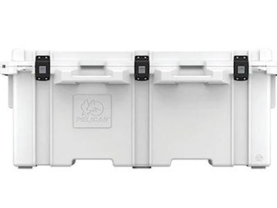 New Pelican Elite 250 QT Hard Cooler - White, 10-Day Ice Retention