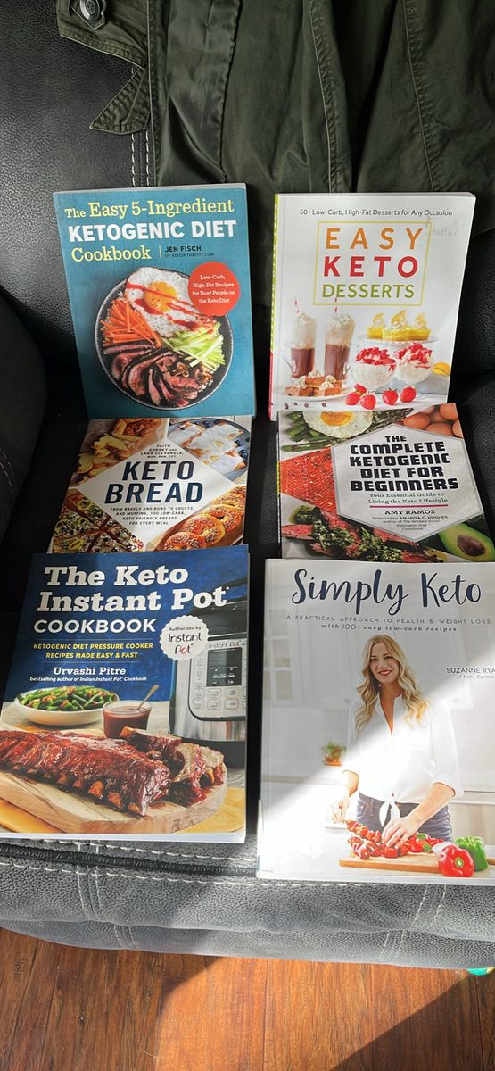6 Keto Diet Cookbooks