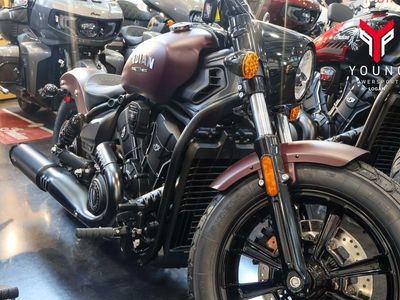 2026 Indian Motorcycle® Scout® Bobber Limited +Tech Maroon Metallic Smoke