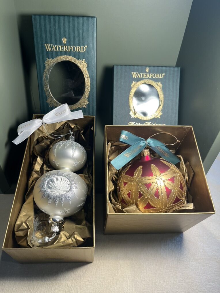 Waterford Holiday Heirlooms Ornaments